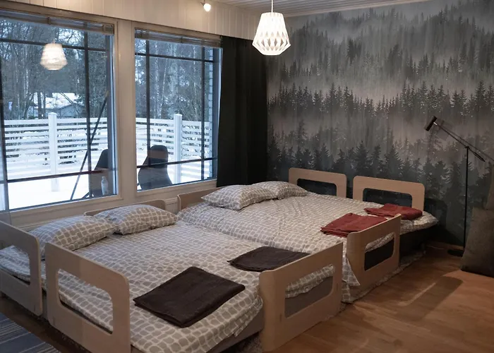 빌라 Metso At 로바니에미